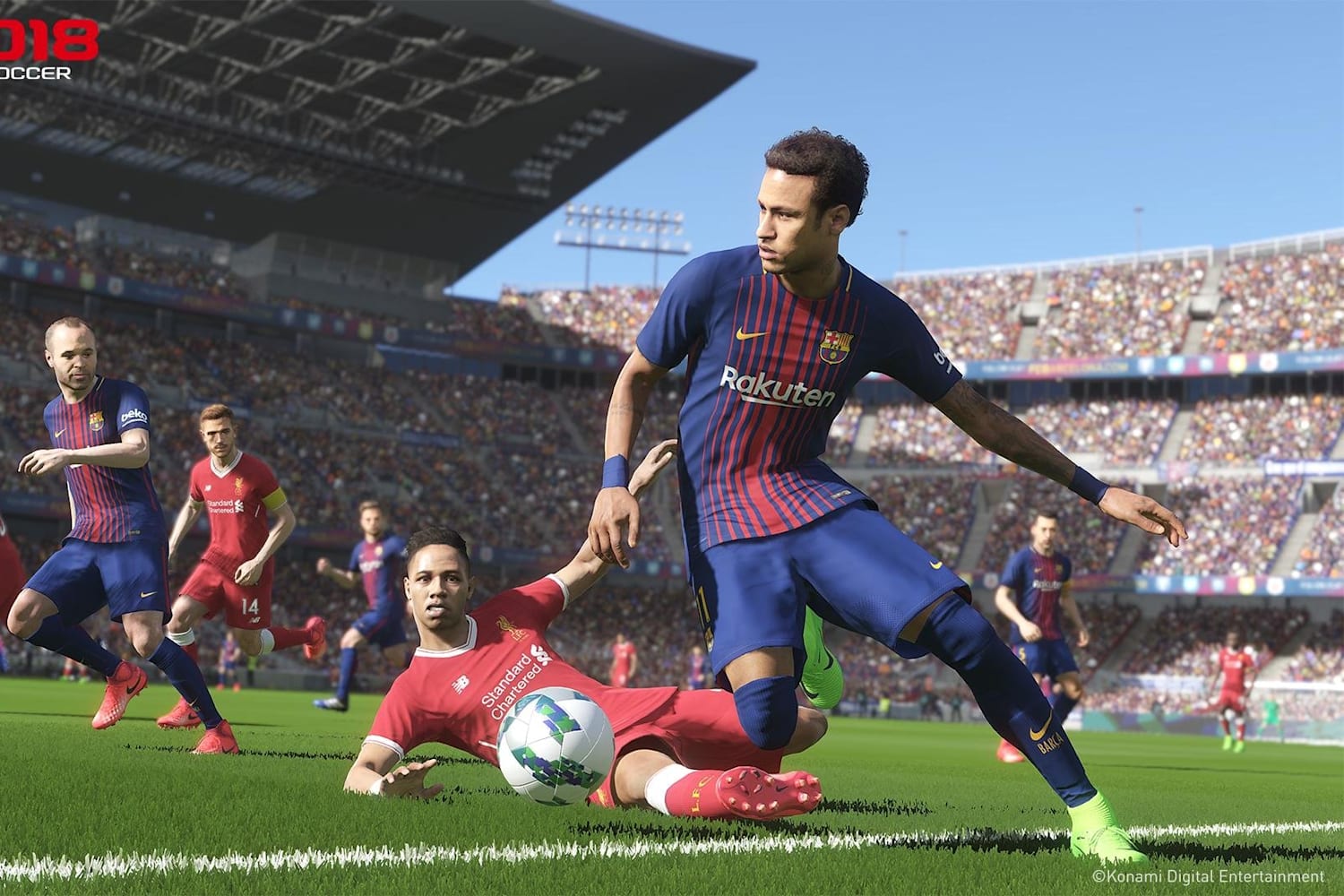 Pes 2018 Gameplay Preview It Plays Better Than Ever