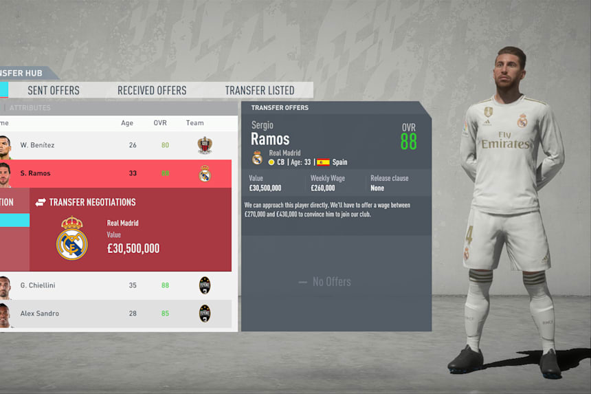 Fifa 20 Free Agents The 11 Best Free Transfers