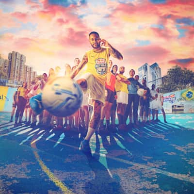 Red bull top neymar jr's five