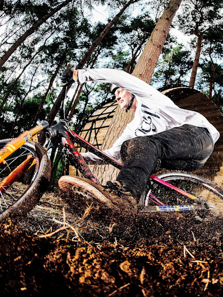 Matt Jones riding during his Frame of Mind project.