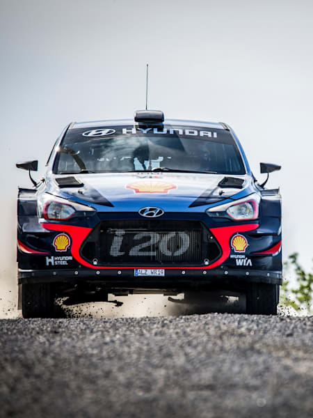 A photo of WRC driver Dani Sordo taking on Andreu Lacondeguy in Fast Encounter.