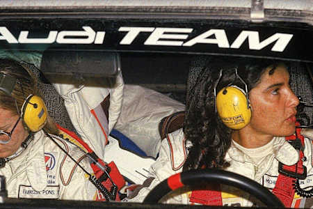 A dupla feminina vencedora: Mouton e Pons