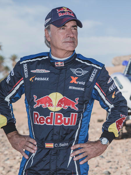 Carlos Sainz (ESP) poses for a portrait in Erfoud , Morocco on September 24, 2018.