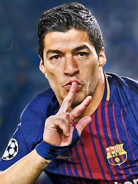 Suarez is PES 2018's cover star