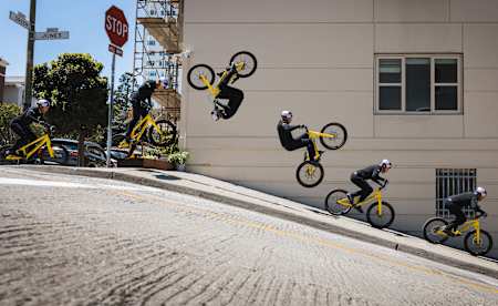 Danny MacAskill custom Santa Cruz trials bike