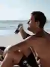 Matt Poole posa para un retrato en Kurrawa Beach, Australia, el 23 de enero de 2019.
