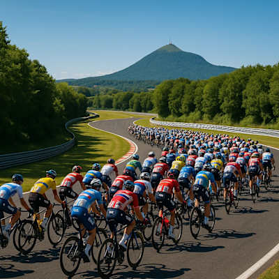 Le 28 septembre, le Red Bull Cycling Survivor s’installe sur les routes jalonnant les volcans d’Auvergne.