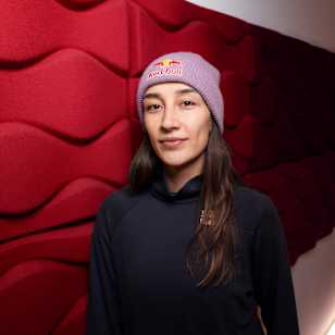 Hande Baladin poses for a portrait during her visit to the APC in Thalgau, Salzburg, Austria on December 28, 2023. 