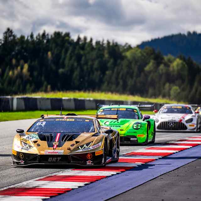 Franck Perera performs during the DTM at the Red Bull Ring in Spielberg, Austria on September 29, 2024