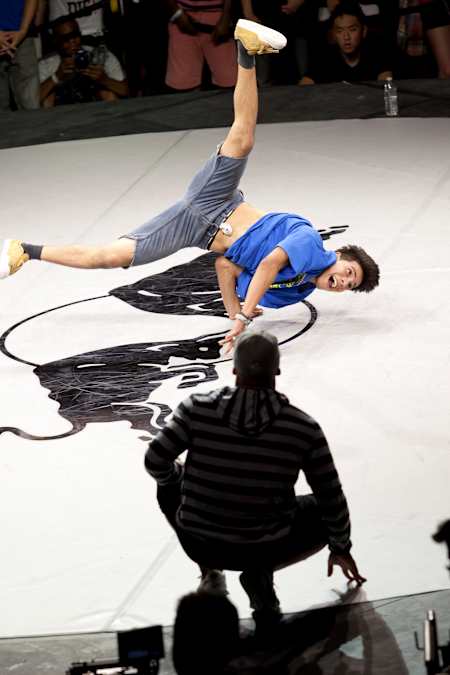 Victor at the 2011 Red Bull BC One U.S. National Qualifier in Chicago