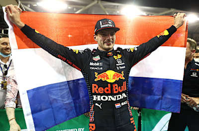 Max Verstapen en el GP de Abu Dhabi.