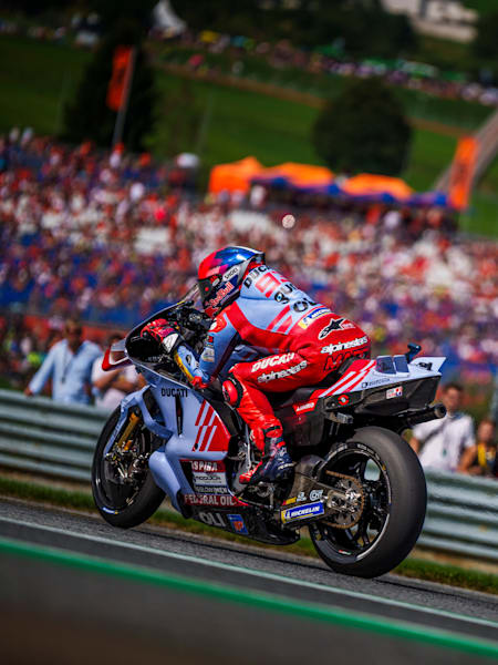 Marc Márquez durante el Campeonato del Mundo de MotoGP en el Red Bull Ring de Spielberg, Austria, el 17 de agosto de 2024.