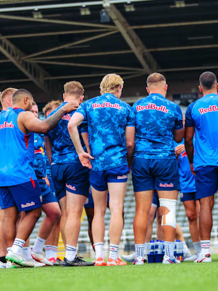 Team huddle at training