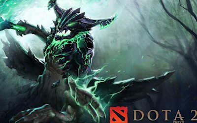 The artwork of Dota 2 eSports game hero Outworld Devourer by Valve