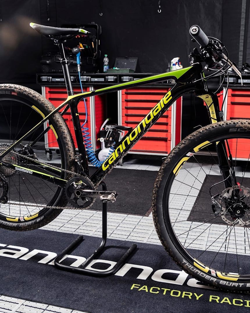 Henrique Avancini Bike Check Cannondale F Si