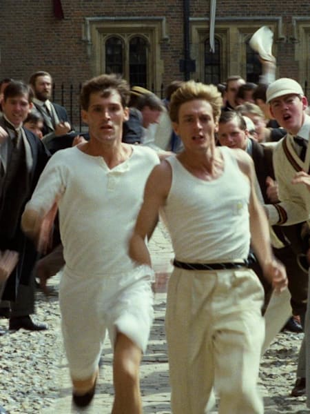 The courtyard scene in 1981's Chariots of Fire
