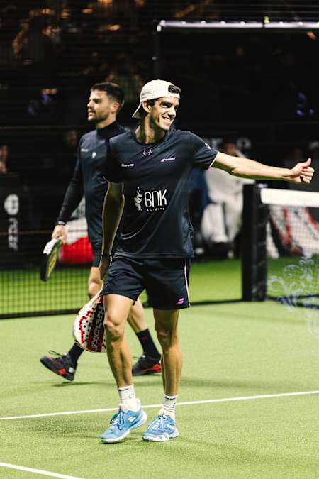 Juan Lebrón at the Reserve Cup in Miami, USA.