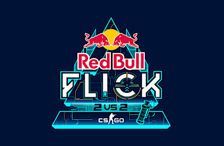 Logo for Red Bull Flick CS:GO tournament.
