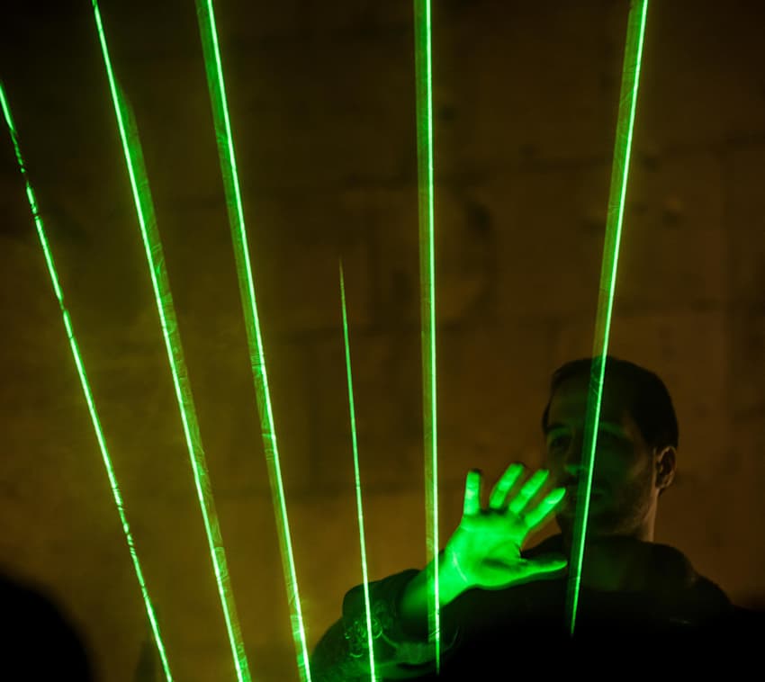 Laser hotsell harp instrument