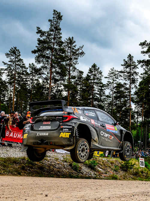 Fourth place in Sweden was the result of a charging performance