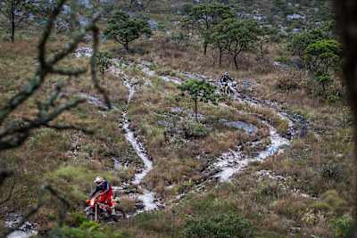 WESS riders Cody Webb and Graham Jarvis racing in Brazil in May, 2017.