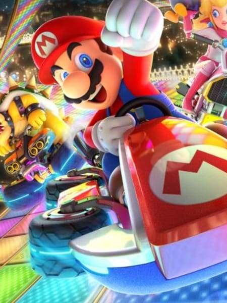 Imagen promocional de Mario Kart 8 Deluxe.