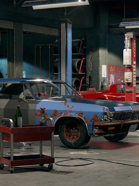 Der Car Mechanic Simulator lockt jetzt auch auf PlayStation 4 und Xbox One Simulationsfans an die Bildschirme und entpuppt sich als faszinierende Werkstatt-Sim, die süchtig macht.