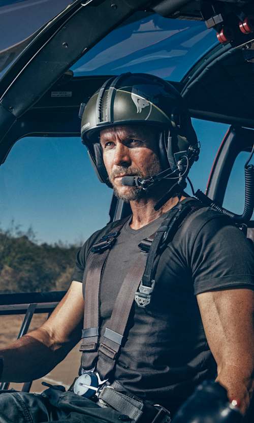 Felix Baumgartner in einem Cockpit: Er hat der Welt gezeigt, wie man fliegt.