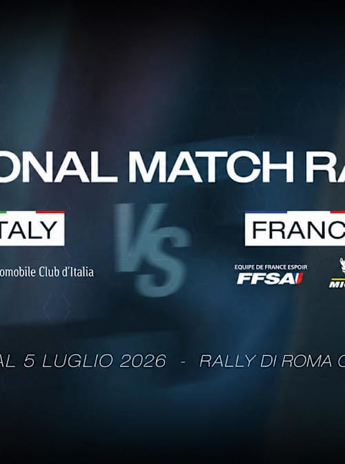 National Match Rally is new for ERC Rally di Roma Capitale