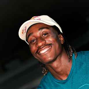 Yan Diomandé smiles during a photoshoot in Saalfelden, Austria, on August 5, 2026.