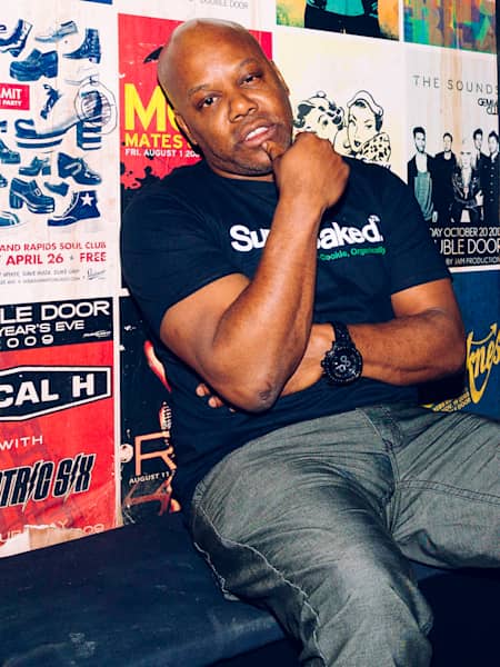 Too Short poses for a portrait at Red Bull Sound Select in Chicago.