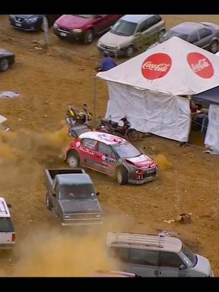 Kris Meeke was desperate to get back on the stage