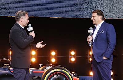 Red Bull Racing takım patronu Christian Horner ve Ford CEO'su Jim Farley