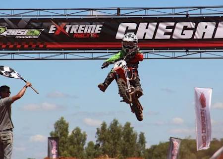 Diogo Moreira - Trying to scrub into a victory - Brazilian MX series