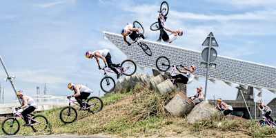 Pavel Vishneviy rides at the forum spot in Barcelona, Spain on July 15th, 2015