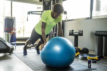 Prancha isométrica, Neymar Jr.