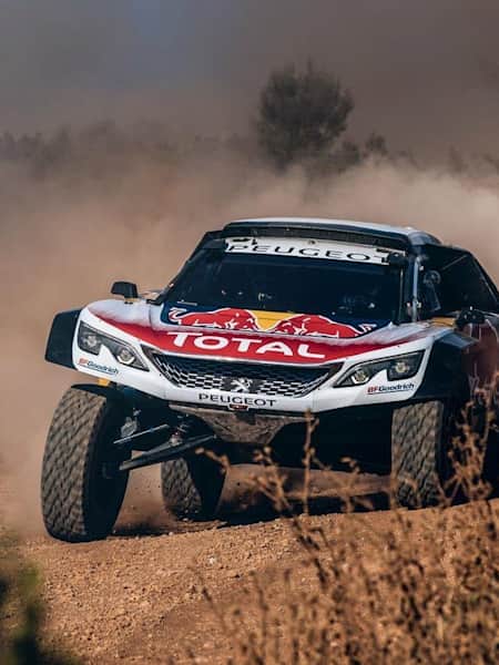 Silk Way: Team Peugeot Total launch new car ++video++