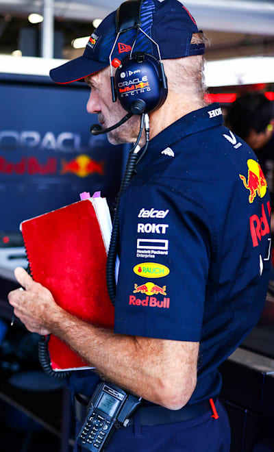 Adrian Newey And His Red Notebook
