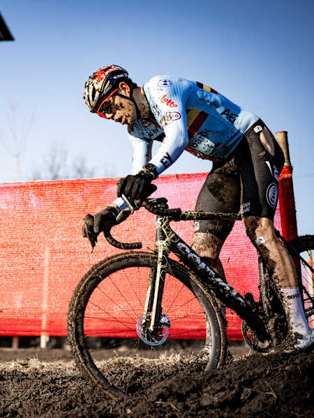 Wout van Aert is niet vies van wat blubber