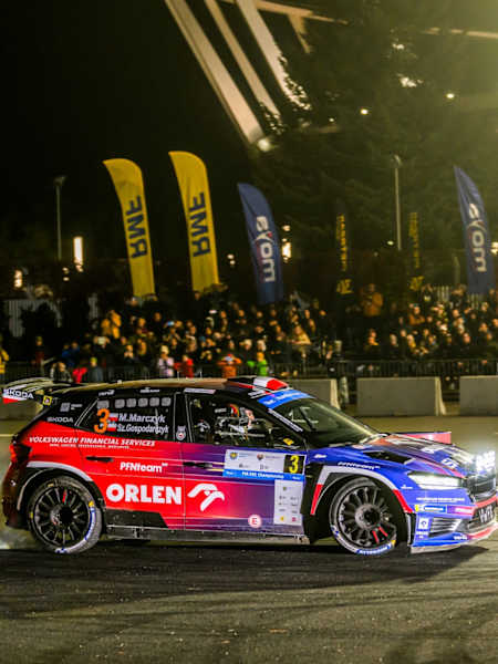 Marczyk thrilled the fans when the ERC visited Katowice in 2024
