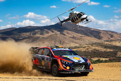 El piloto belga Thierry Neuville terminó segundo en el Rally de México, tercera prueba del Campeonato del Mundo WRC 2023.