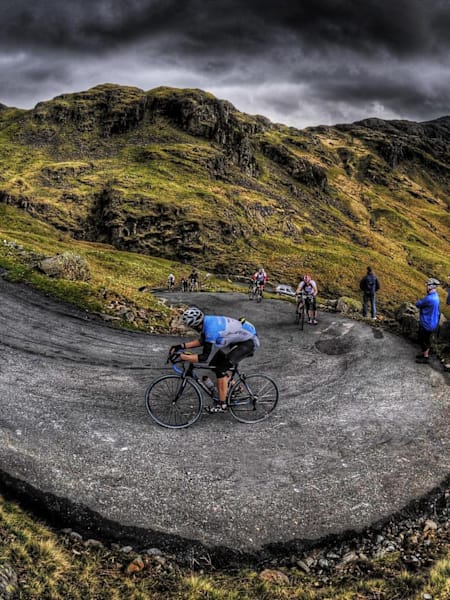 Nejtěžší cyklovýšlapy - kolo, kopec, extrém, převýšení, vyčerpání, průsmyk hardknott