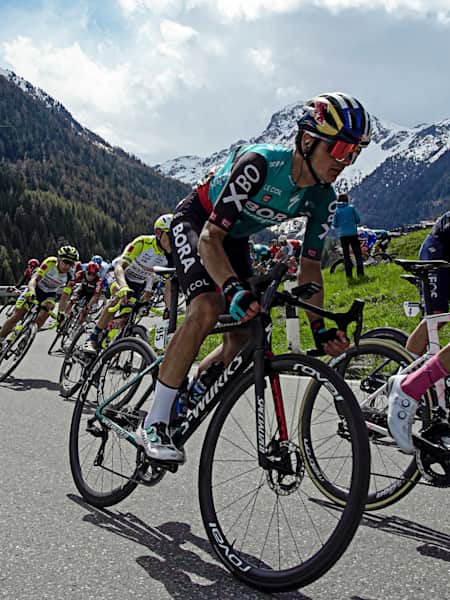 Radprofi Toni Palzer bei einer Etappe der Tour de Romandie.