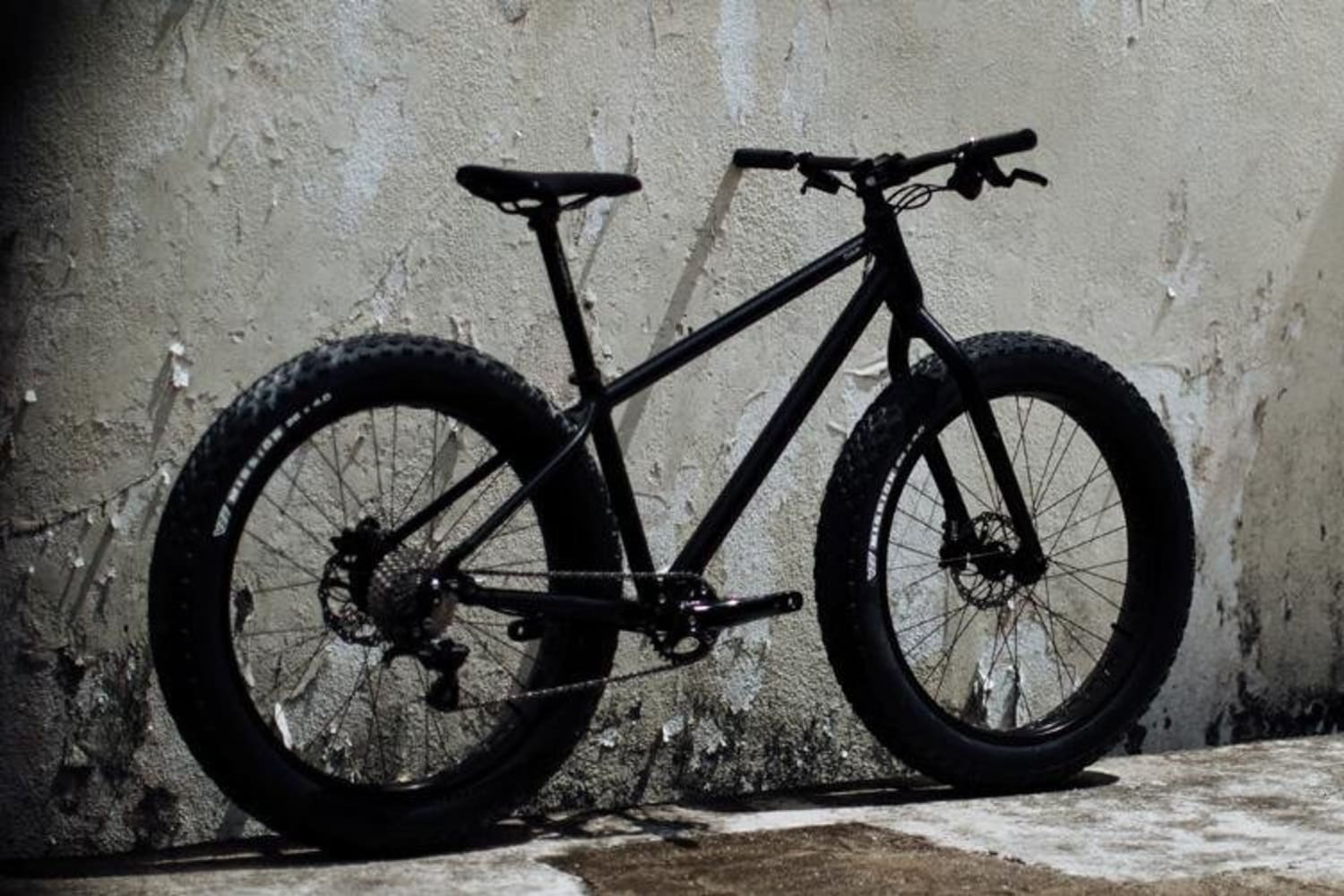 bicycle with large tires