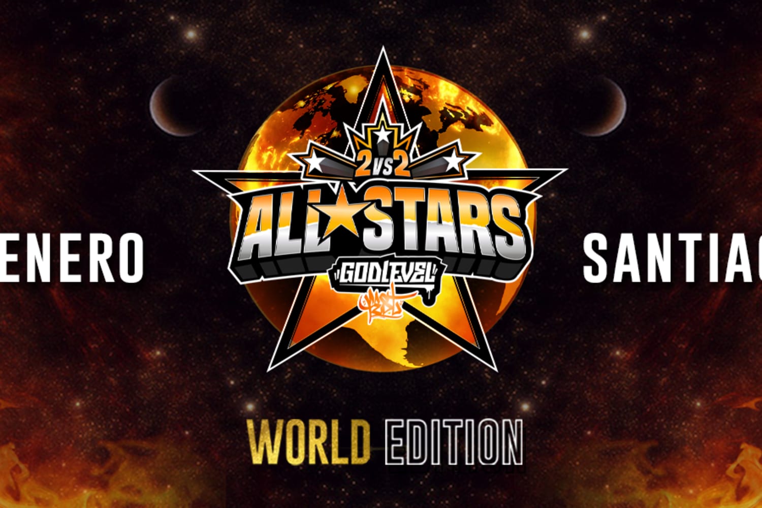 God Level All Star 2x2 World Edition Chile en vivo