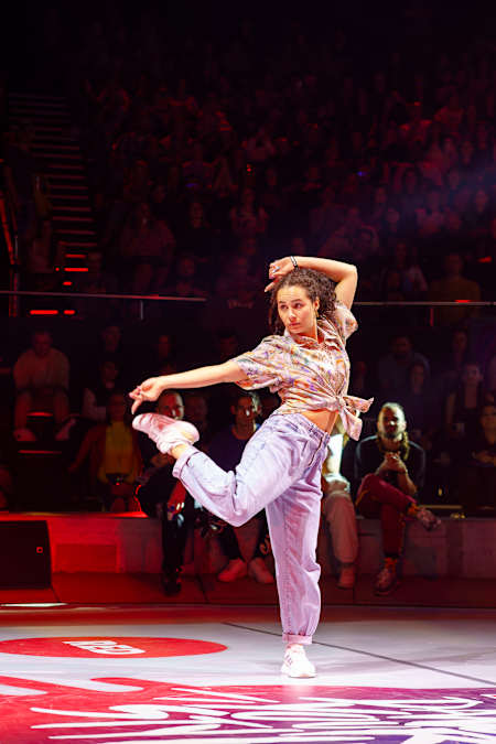 Irene at Red Bull Dance Your Style 2022 in Bucharest, Romania 