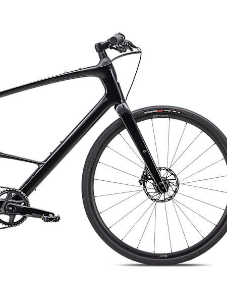 Das Specialized Sirrus X 5.0 Hybrid Bike ist ein Vollcarbon-Rad.