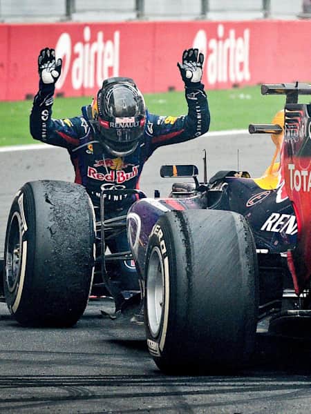 Man and machine: Vettel and the RB9