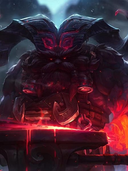 An Image of Ornn from League of Legends
