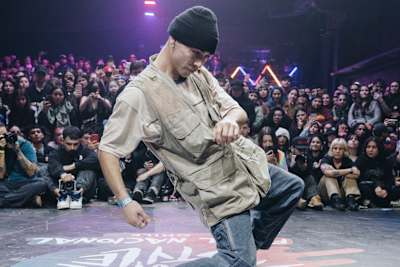 Sebita Kurt dances at Red Bull Dance Your Style Chile 2024